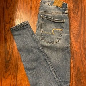 American Eagle 🦅 Light blue super skinny jeggings